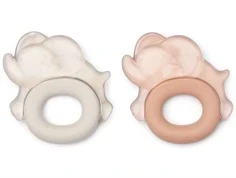 Liewood Rita kølende elefantbidering pale tuscany/sandy (2-pack)